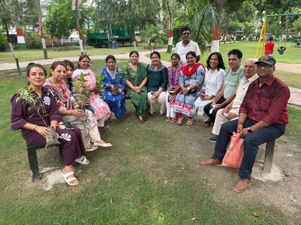 Tree Plantation and Sapling Distribution Program Organized by Bharat Vikas Parishad Krishna Branch Karnal